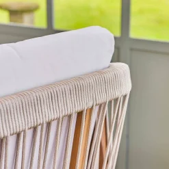 Acaciahouten tuinstoelen met touwen (Set van 2)
