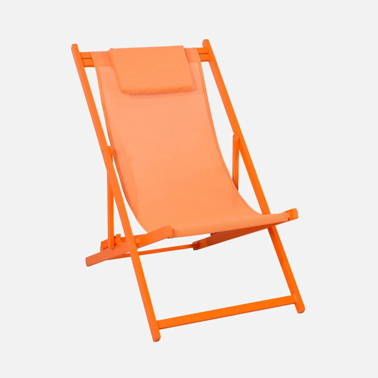 Aluminium ligstoel met meerdere posities (set van 2)