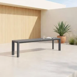 Aluminium tuinbank, 4 plaatsen