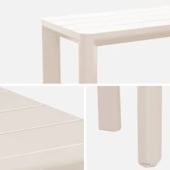 Aluminium tuinbank, 4 plaatsen