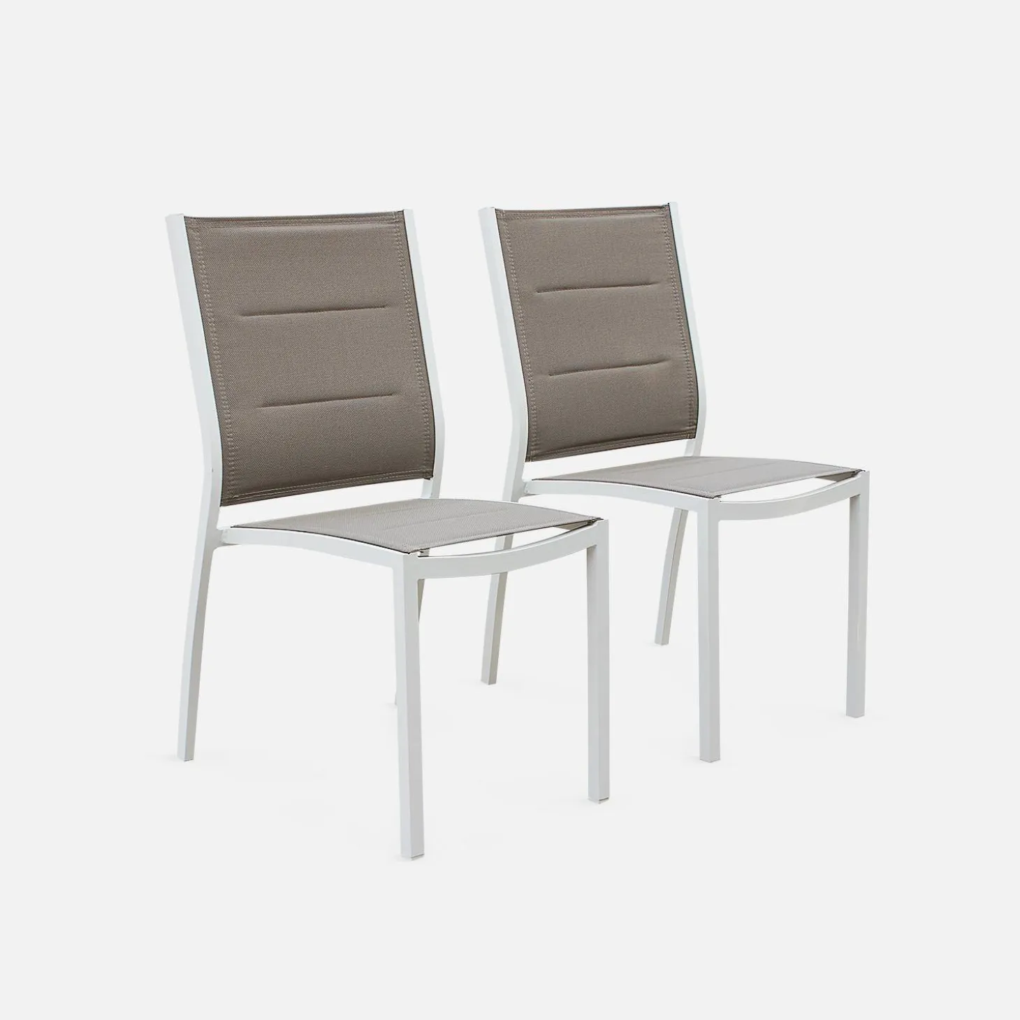 Aluminium tuinset 6 plaatsen