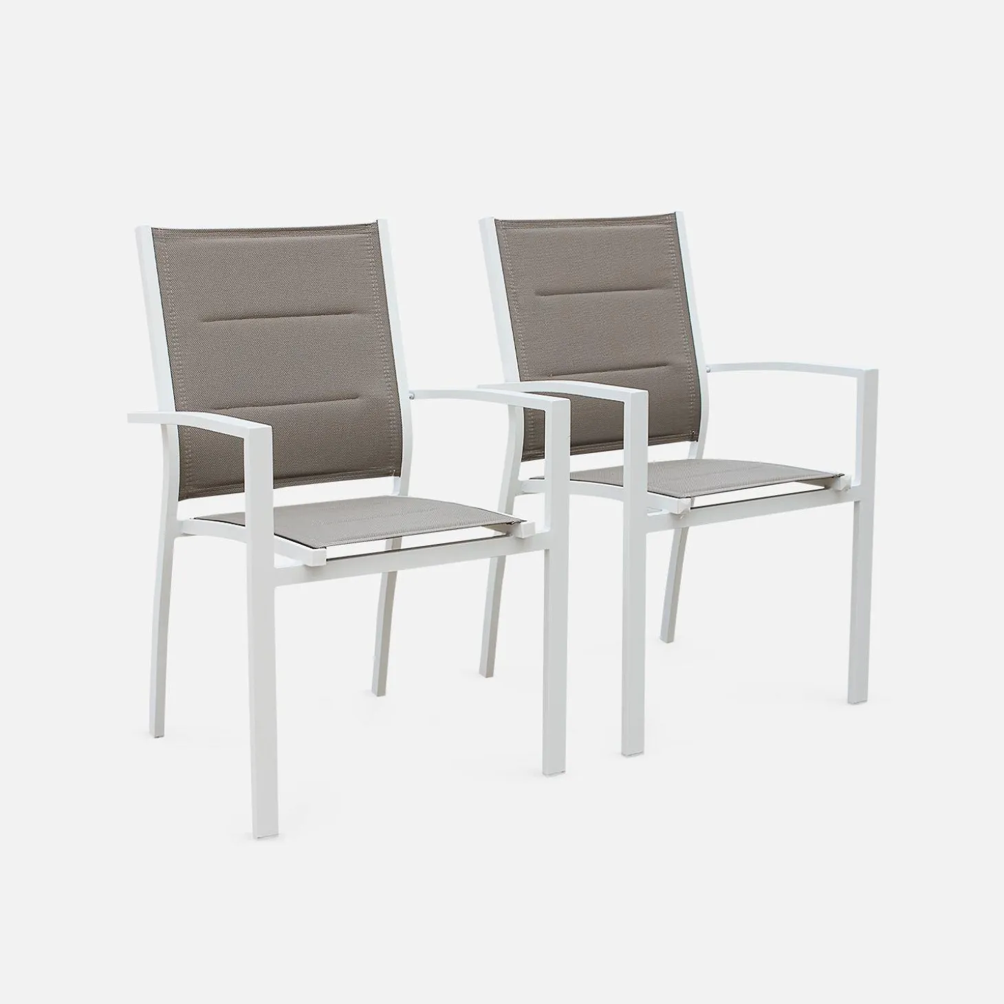 Aluminium tuinset 6 plaatsen
