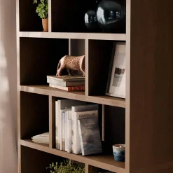 Asymmetrische vakkenkast 2x5 met 10 vakken