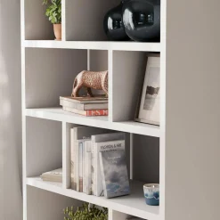 Asymmetrische vakkenkast 2x5 met 10 vakken