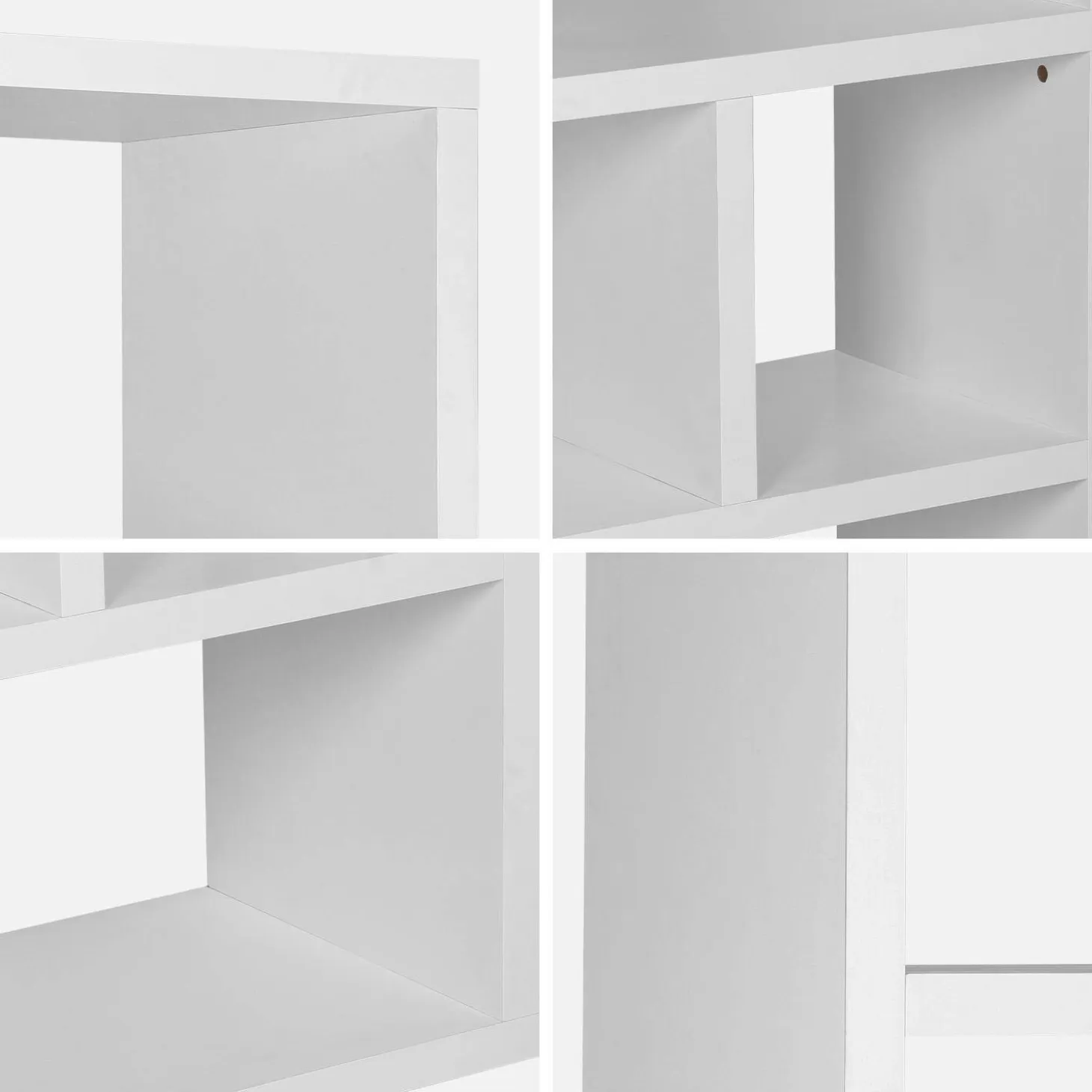 Asymmetrische vakkenkast 2x5 met 10 vakken
