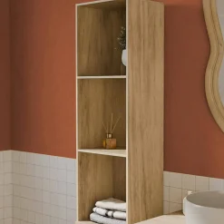 Badkamer opbergmeubel, Bohème, B 35 x D 25 x H 167cm
