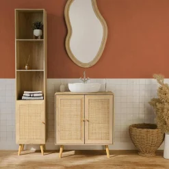 Badkamer opbergmeubel, Bohème, B 35 x D 25 x H 167cm