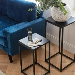 Bank 3 zitplaatsen velours bekleding
