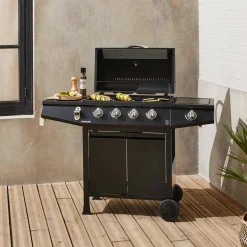 Barbecue op gas, 5 branders