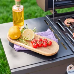 Barbecue op gas, 3 branders + 1 zijbrander
