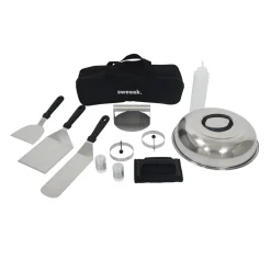 Barbecue-, plancha- en brasero-accessoires set (11 stuks)