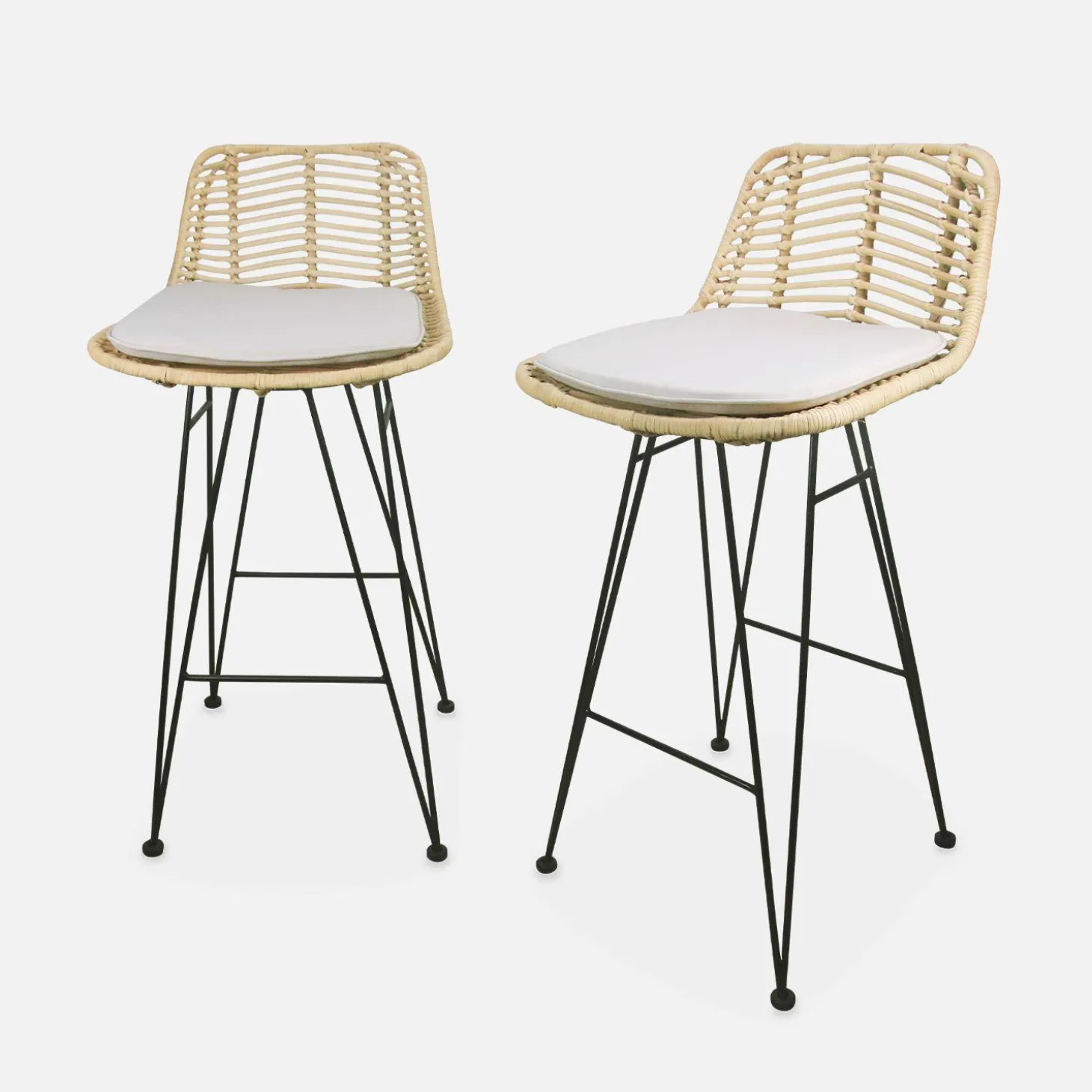Barkruk, set van 2