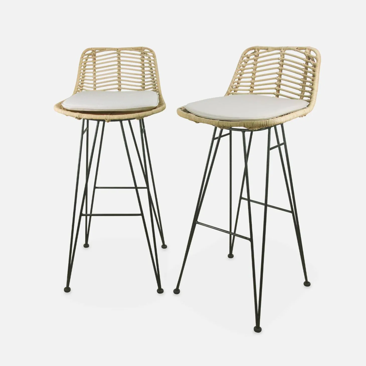 Barkruk, set van 2