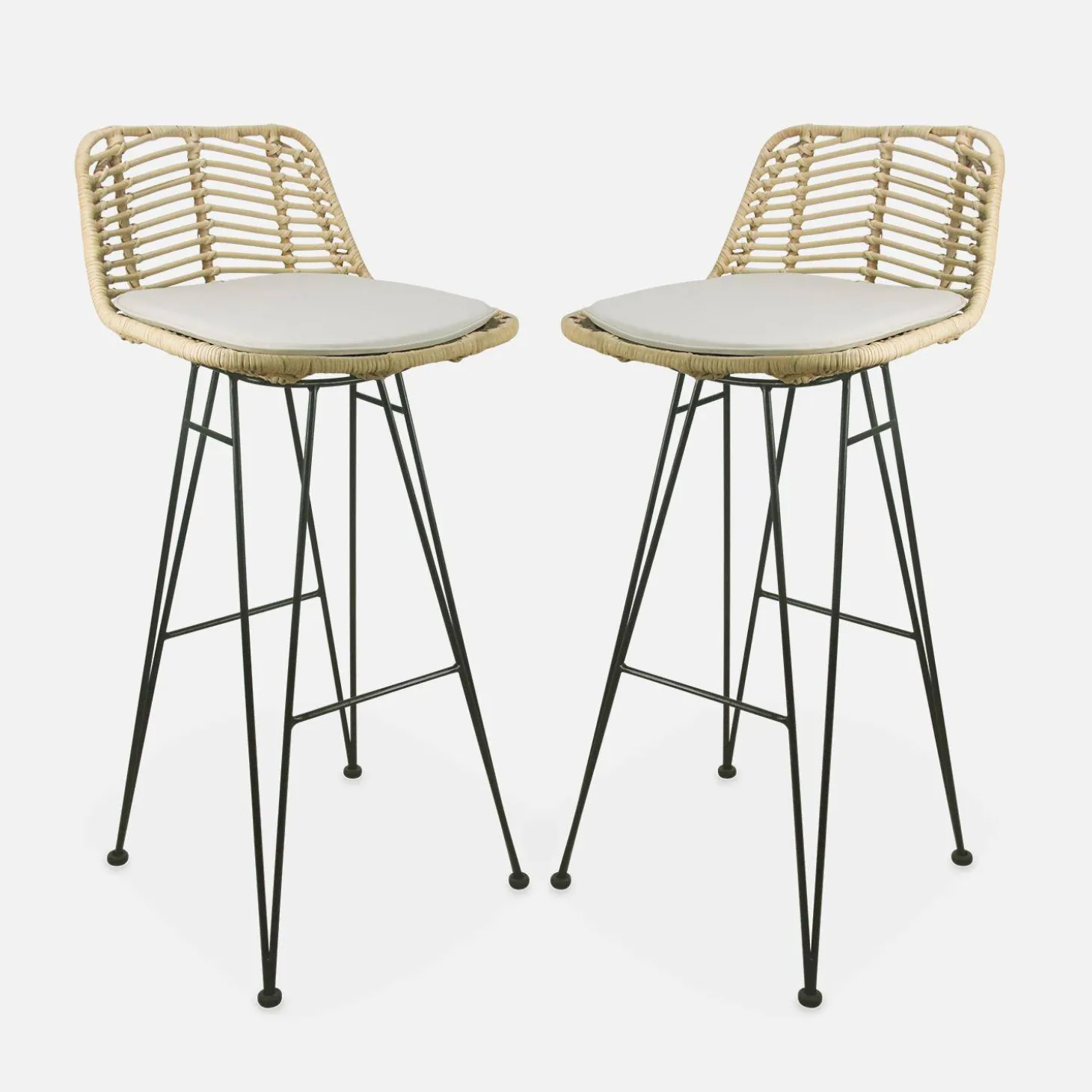 Barkruk, set van 2