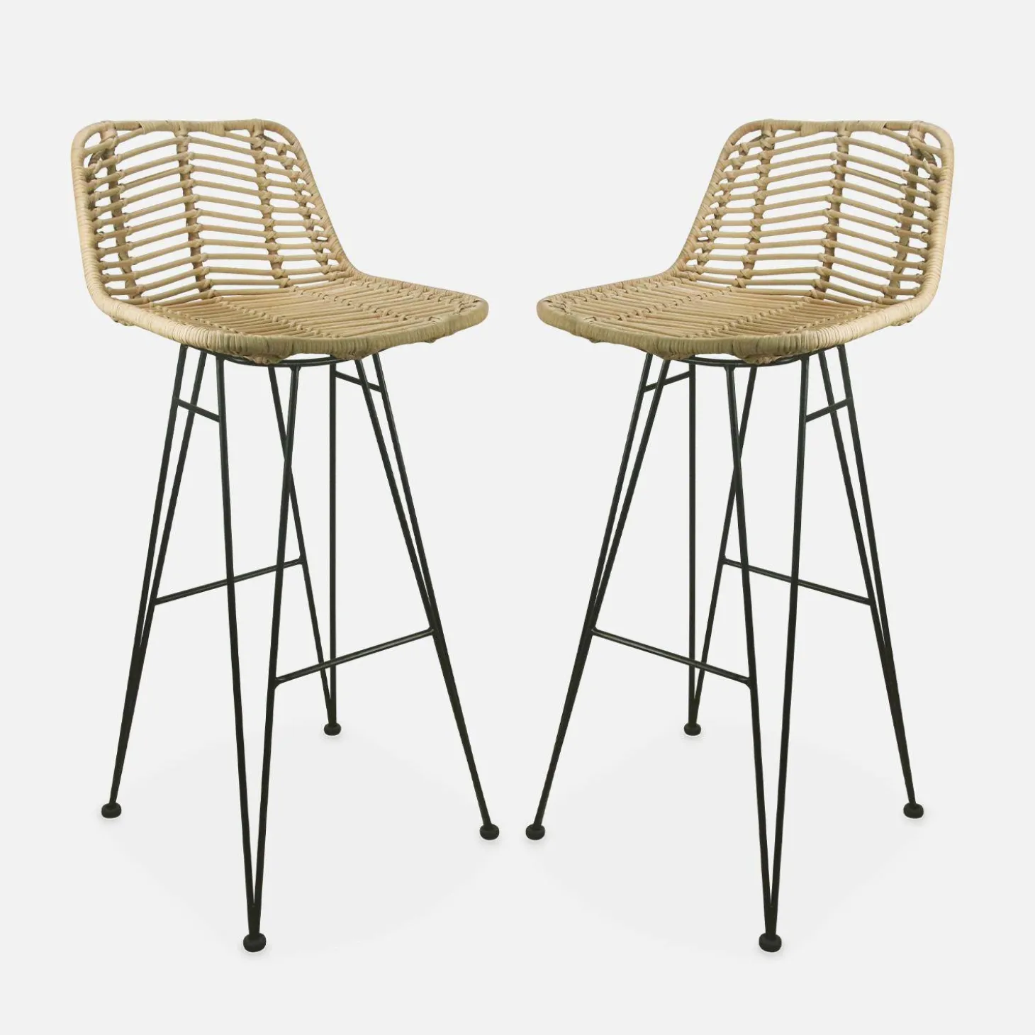Barkruk, set van 2