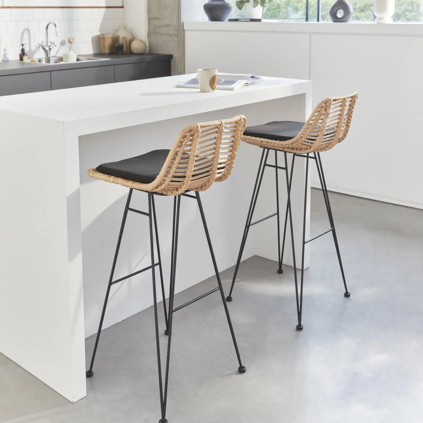 Barkruk, set van 2