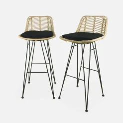 Barkruk, set van 2
