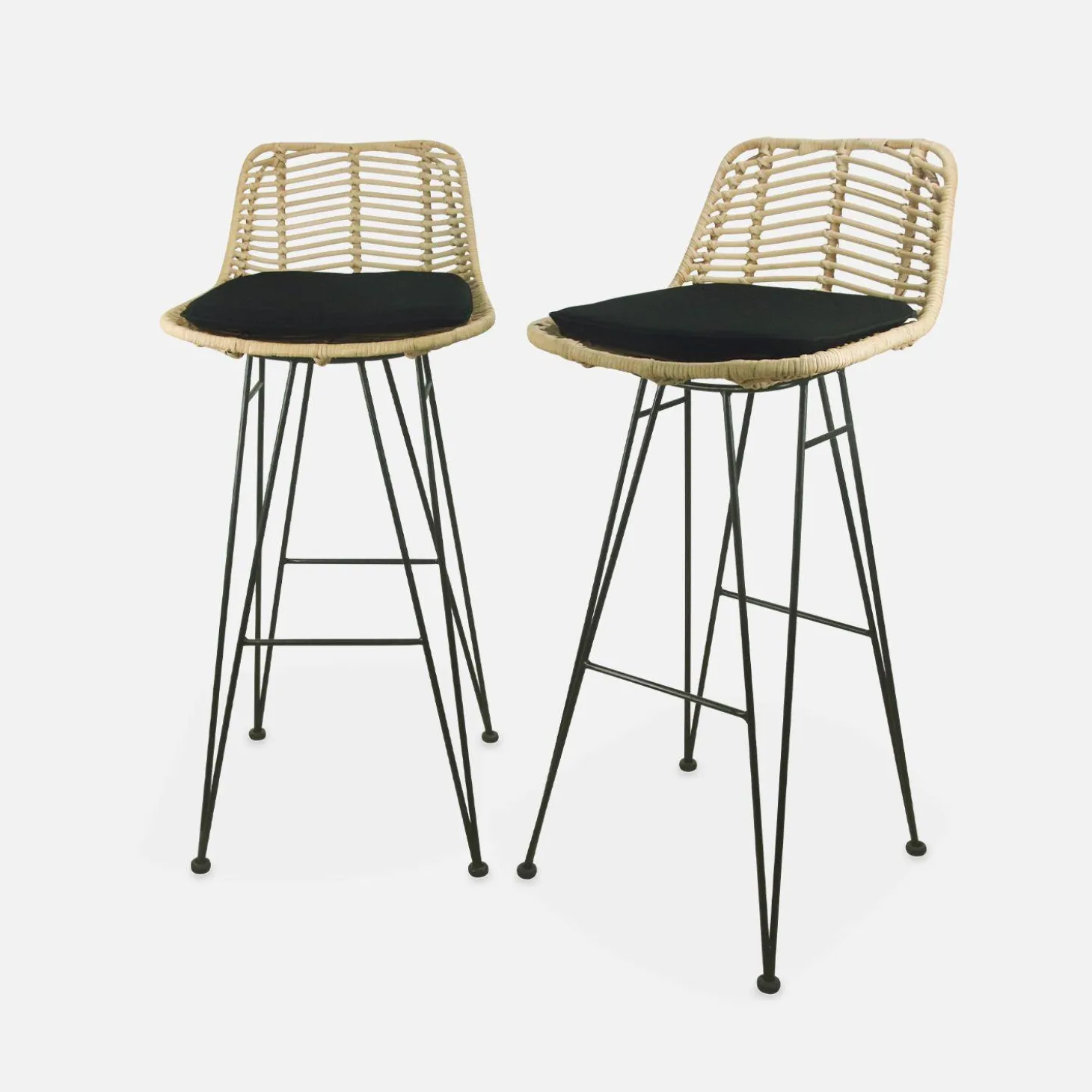 Barkruk, set van 2