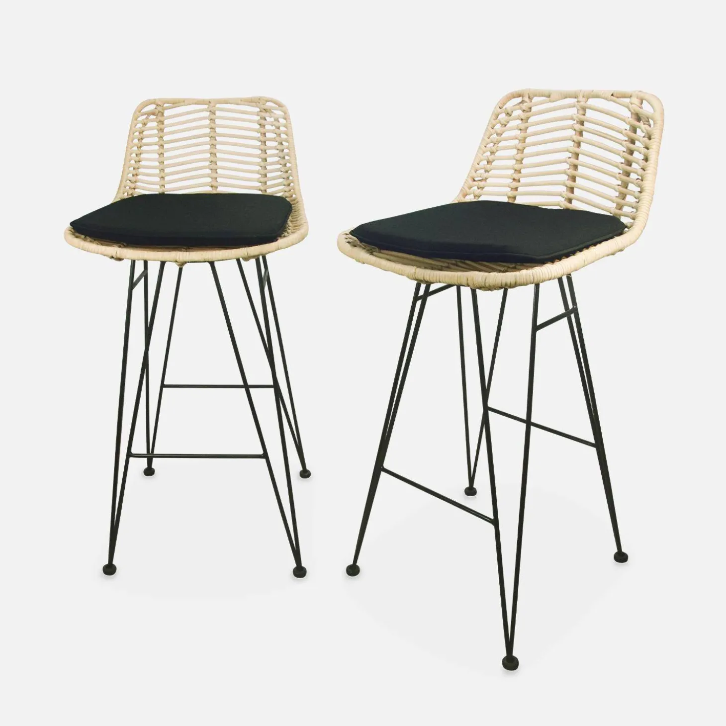 Barkruk, set van 2