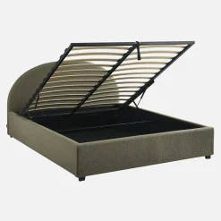 Bed met lattenbodem en hoofdeinde, 160 x 200cm