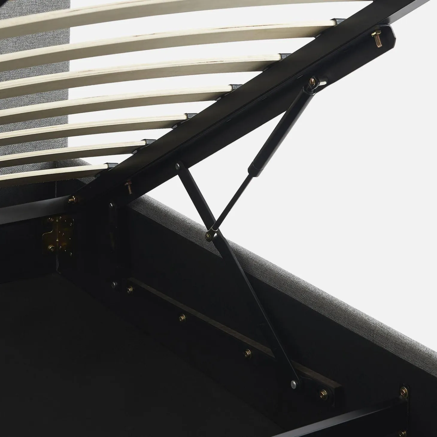 Bed met lattenbodem en hoofdeinde, 140 x 190cm