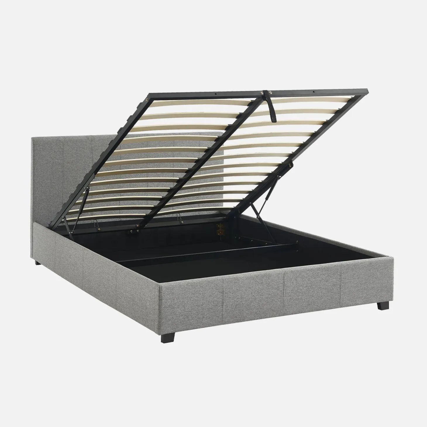 Bed met lattenbodem en hoofdeinde, 140 x 190cm