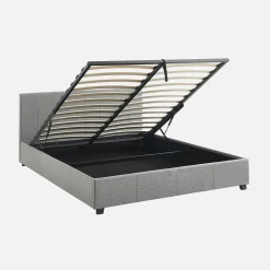 Bed met lattenbodem en hoofdeinde, 160 x 200cm