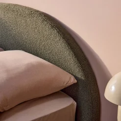 Bed met lattenbodem en hoofdeinde, 140 x 190cm