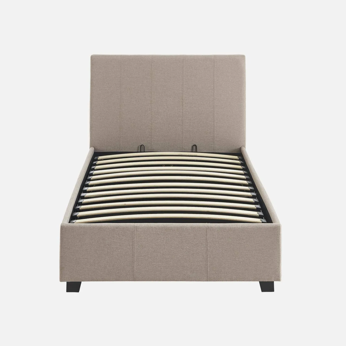 Bed met lattenbodem en hoofdeinde, 90 x 190cm