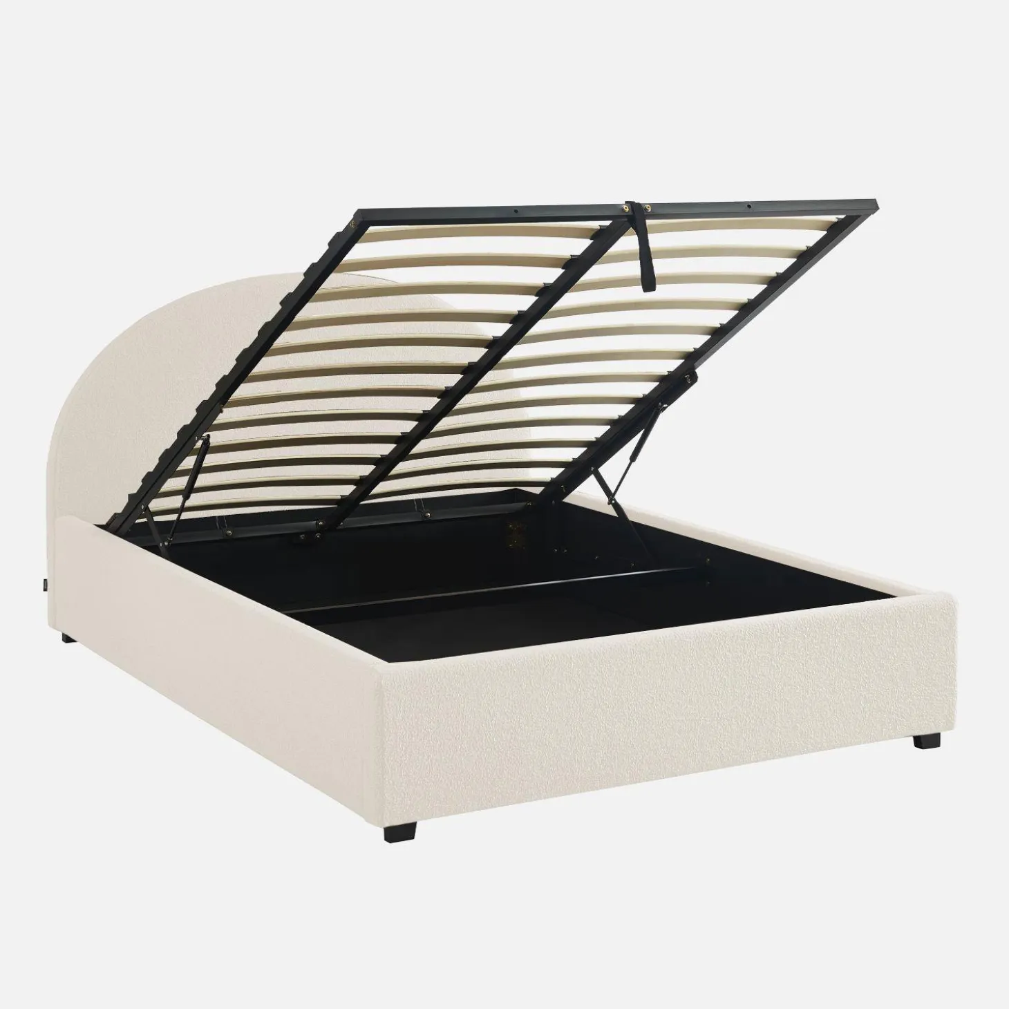 Bed met lattenbodem en hoofdeinde, 140 x 190cm