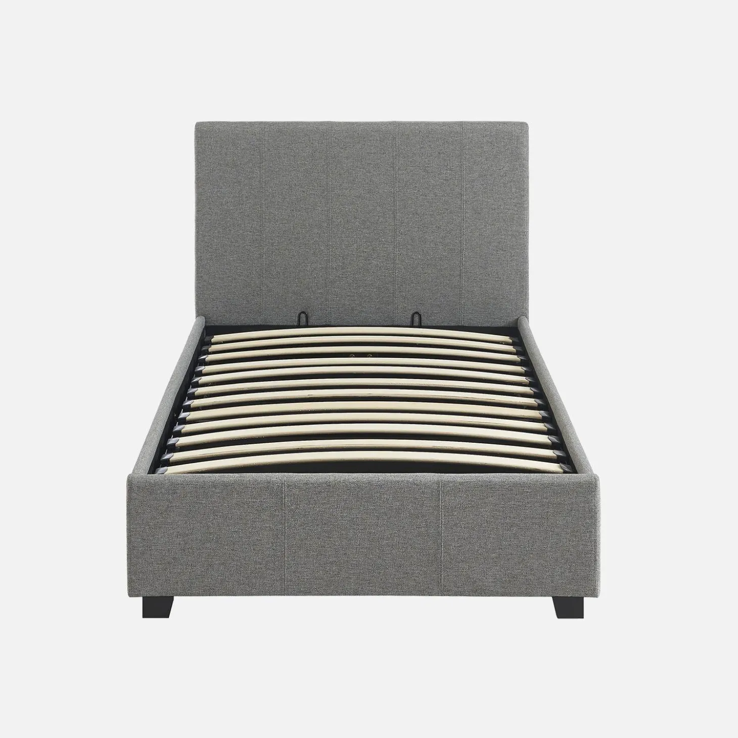 Bed met lattenbodem en hoofdeinde, 90 x 190cm