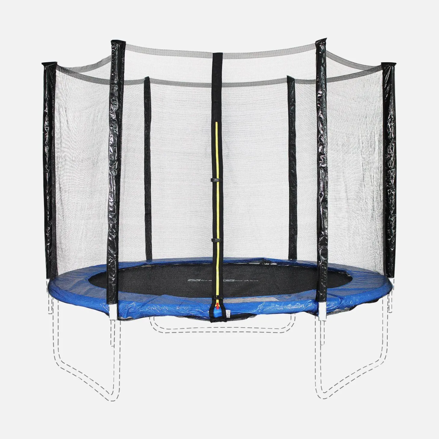 Beschermingsnet voor trampoline