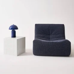 Bijzettafel kubus matte keramieklook met tegels van 40 x 40 cm