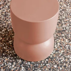 Bijzettafel, metalen nachtkastje Ø32 x H42cm