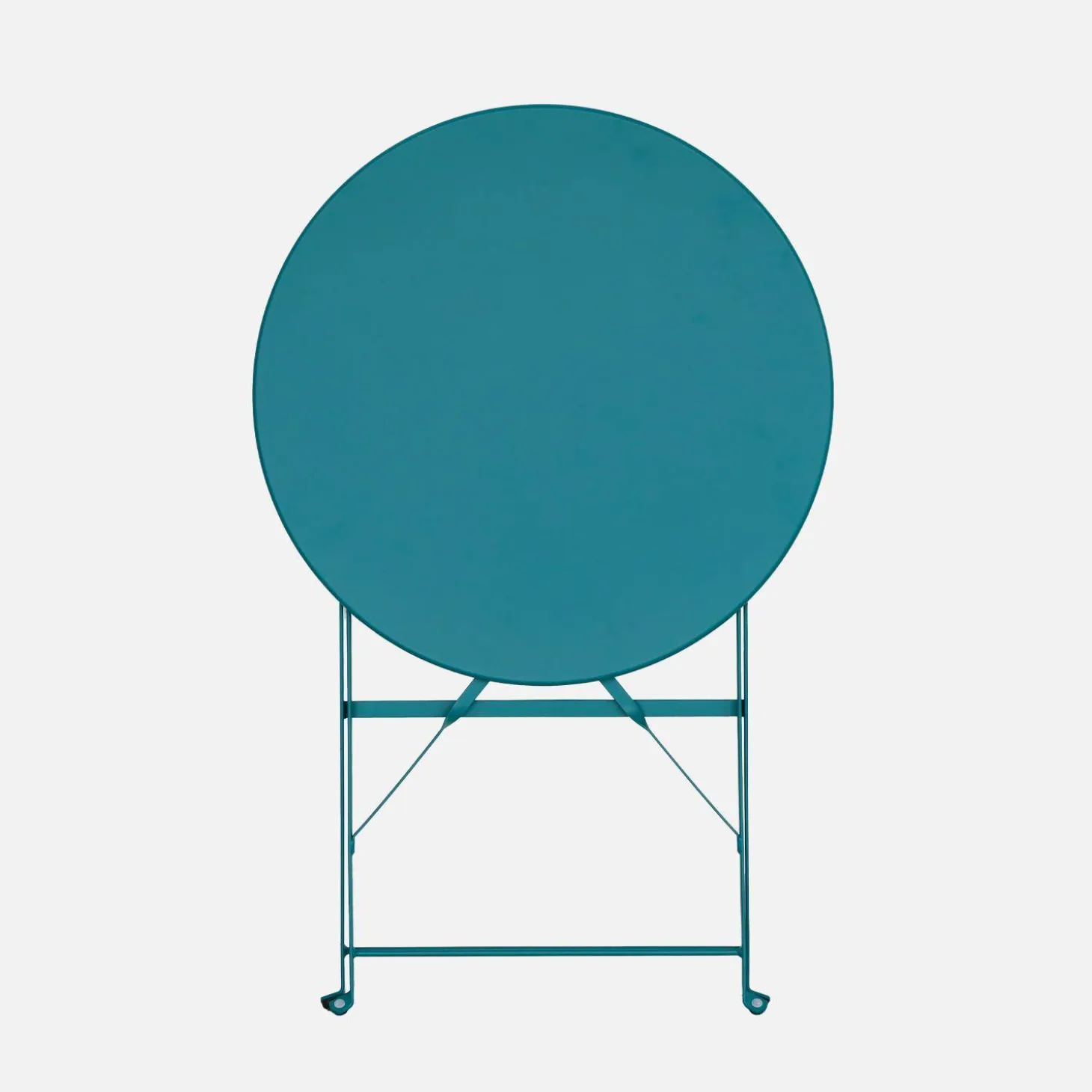 Bistrotafel voor 2 personen inklapbaar metaal Ø60cm