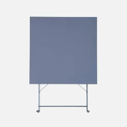 Bistrotafel voor 2 personen inklapbaar metaal 70 x 70cm