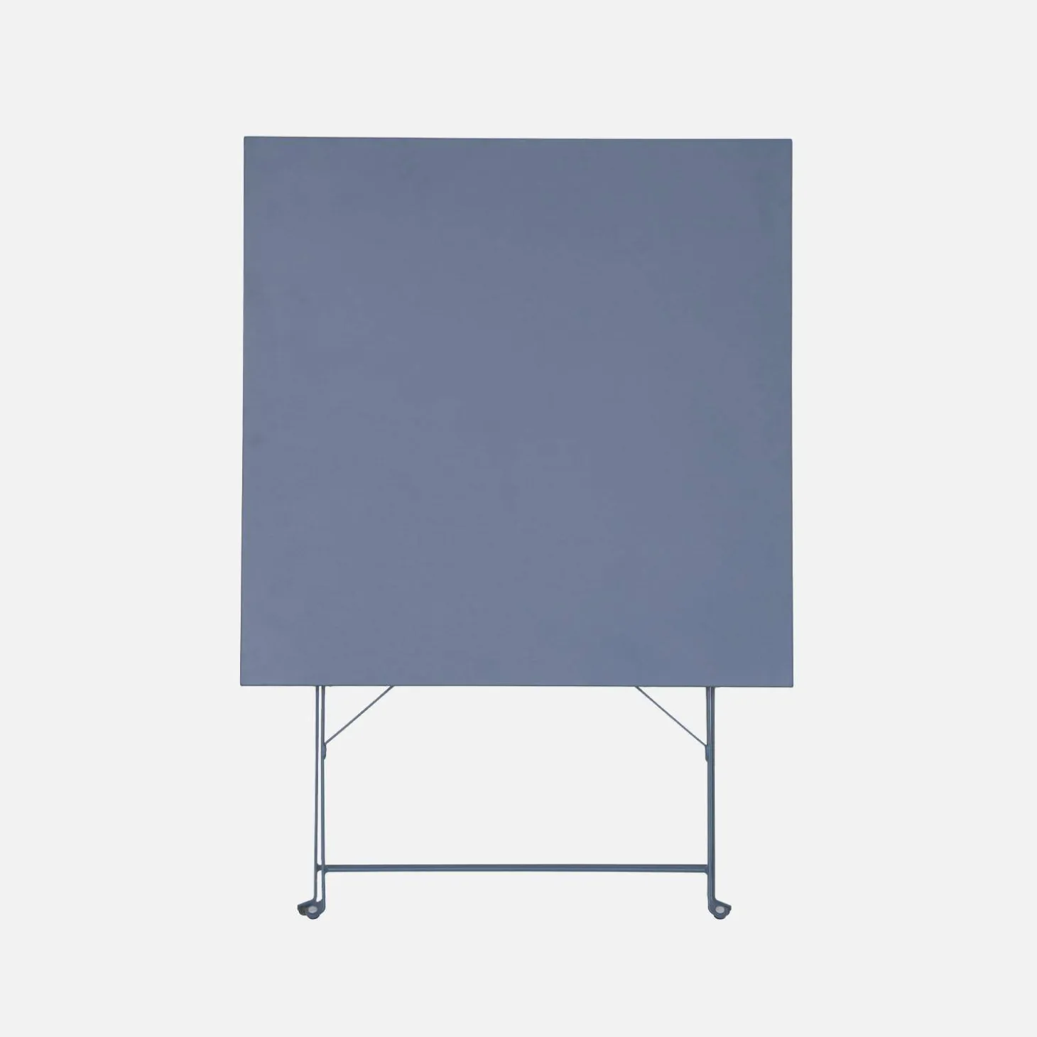 Bistrotafel voor 2 personen inklapbaar metaal 70 x 70cm