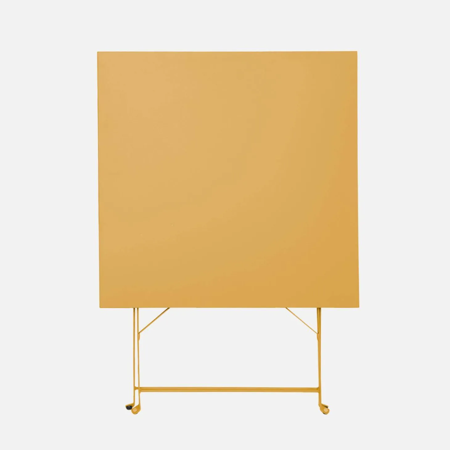 Bistrotafel voor 2 personen inklapbaar metaal 70 x 70cm