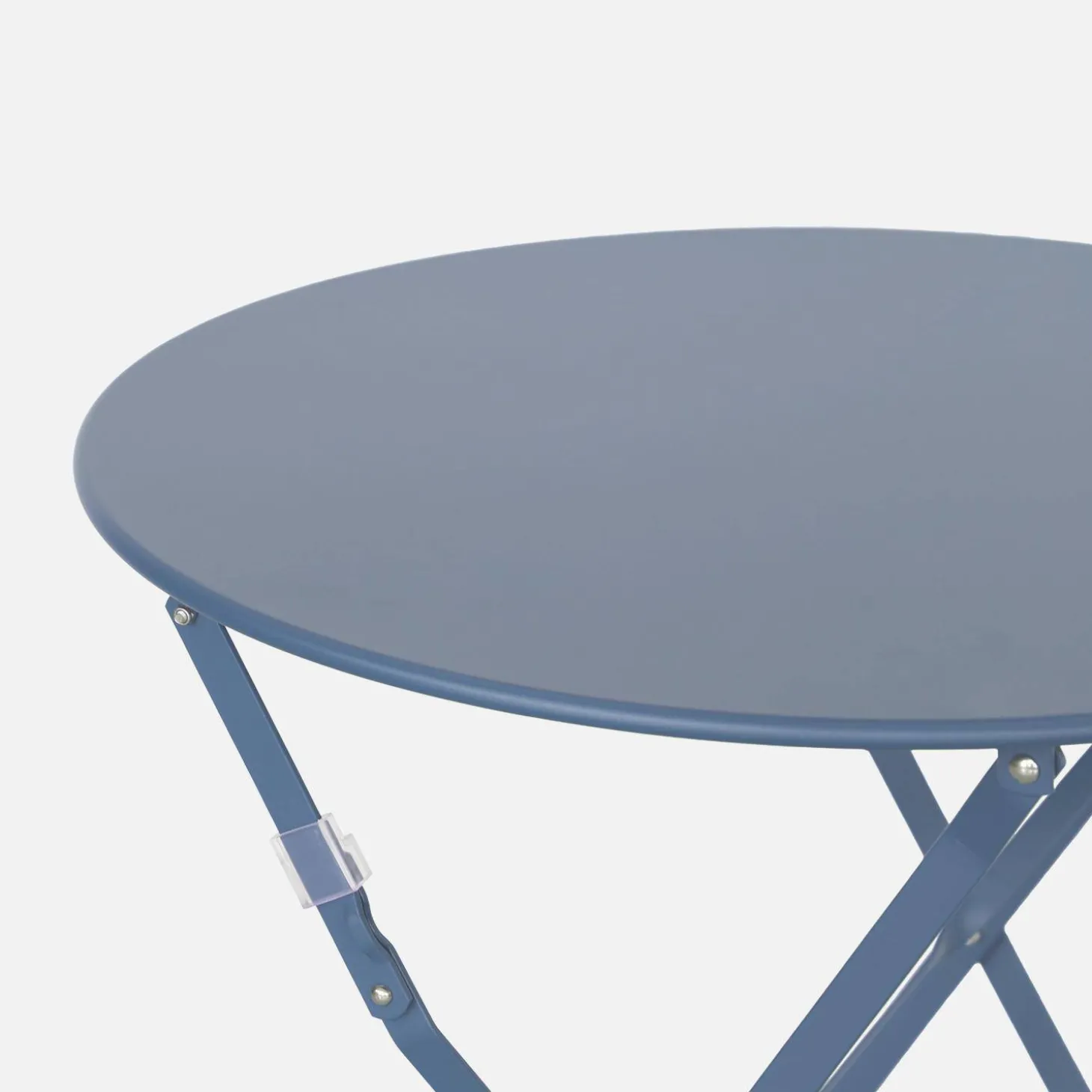 Bistrotafel voor 2 personen inklapbaar metaal Ø60cm