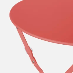 Bistrotafel voor 2 personen inklapbaar metaal Ø60cm