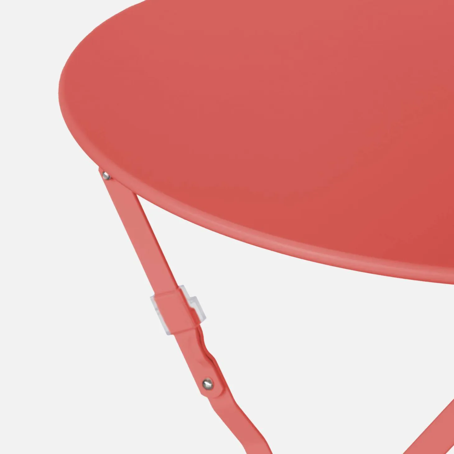 Bistrotafel voor 2 personen inklapbaar metaal Ø60cm