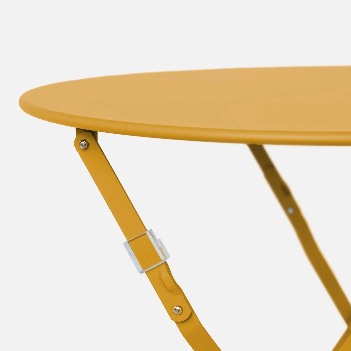 Bistrotafel voor 2 personen inklapbaar metaal Ø60cm