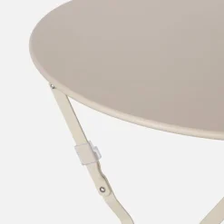 Bistrotafel voor 2 personen inklapbaar metaal Ø60cm