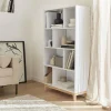 Boekenkast 8 vakken houtdecor 80cm