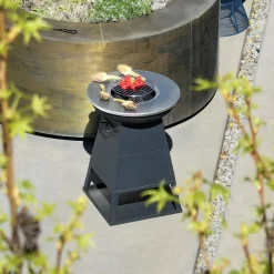 Brasero barbecue Ø59cm met opbergruimte