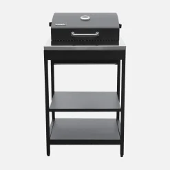 Buitenkeuken 6 modules incl. houtskoolbarbecue staal