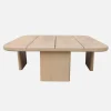 Buiten salontafel vierkant van acaciahout 70cm