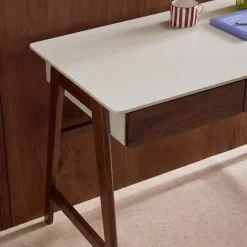 Bureau houtdecor 2 laden