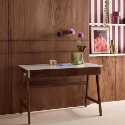 Bureau houtdecor 2 laden