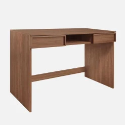 Bureau houteffect 2 lades en 1 nis 120cm